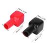 Keenso 2pcs Terminal Cover Marine Terminal Cover Plastic Red & Black (Positive