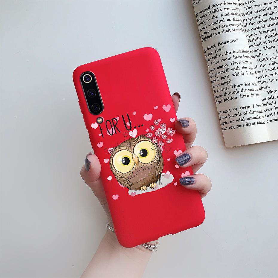 For Xiaomi Mi 9 SE Mi 9 Lite Case Soft Flower Painted Silicone TPU Cover Phone Case For Xiomi Xiaomi Mi 9 Mi9 SE Lite 9SE Cases