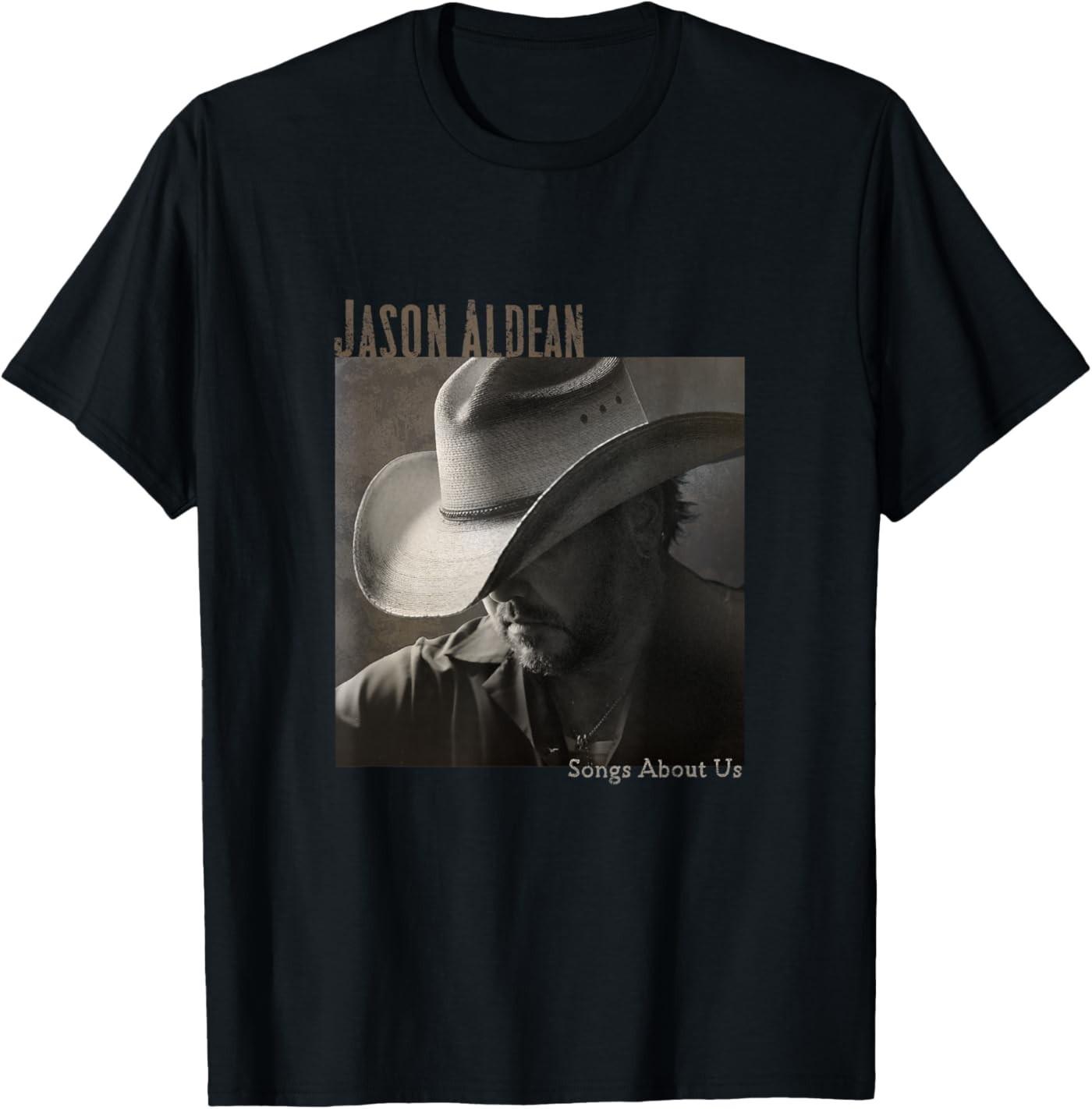 Jason Aldean Songs About Us T-Shirt S разноцветный