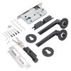 Home Bedroom Lock Handle Professional Aluminum Alloy Bathroom Interior Door Lever Handle with Keys