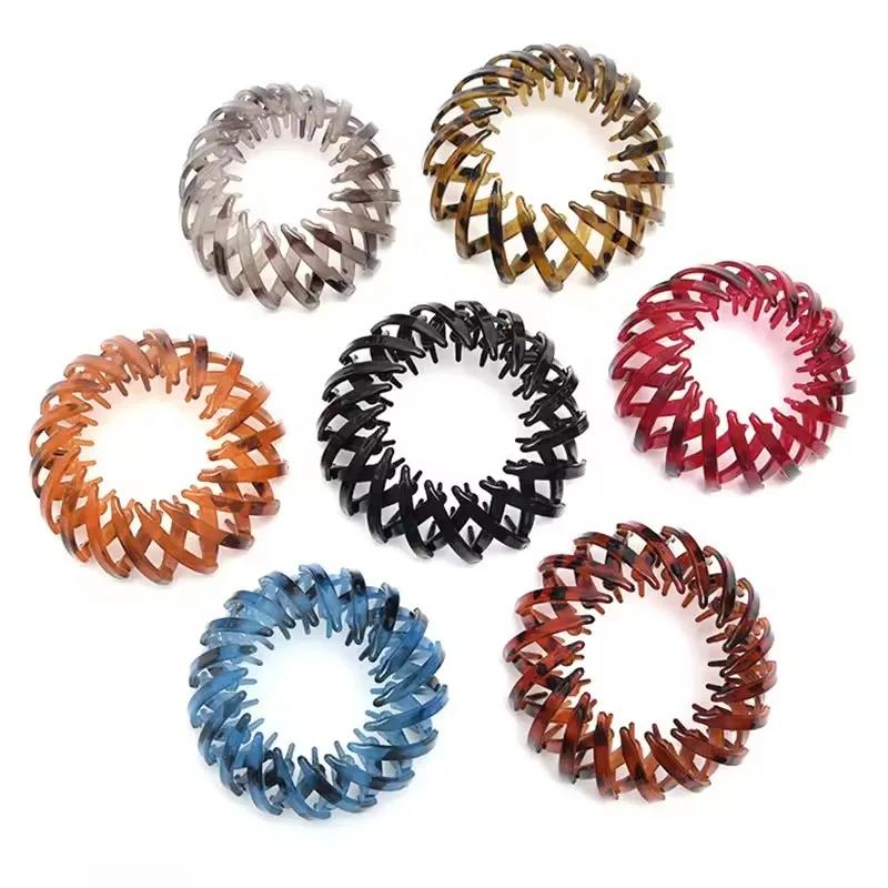 Fashion Girls Hair Claw Women Hairs Clamp Grab Barrettes Women High-quality Korean Tail Horsetail Buckle Hairing Clip Headwear