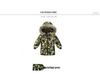 2025 Kids' Mid-Length Down Cotton Jacket with Fur Collar for Boys and Girls - Thickened for Autumn and Winter