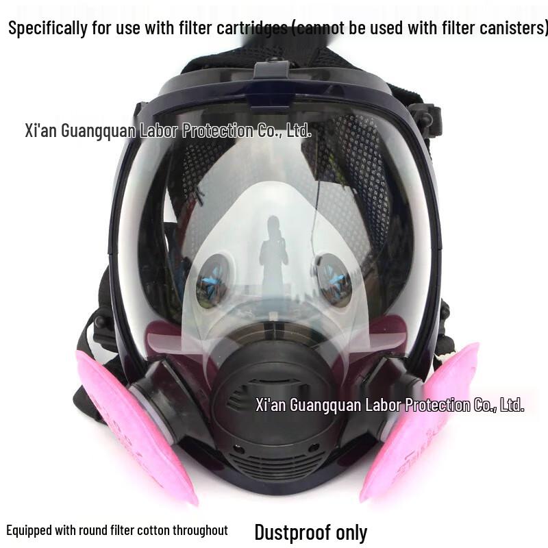 SANSHENG Wide-View Protective Gas Mask One Size