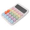 Mechanical   Calculator 12 Digit Large LCD Display Big Buttons Electronic for School Business Home   Colored