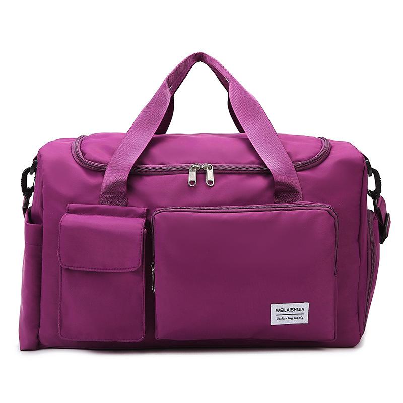 Outdoor sports fitness bag men's and women's training swimming bag dry and wet separation short-distance fashion travel bag shoe compartment