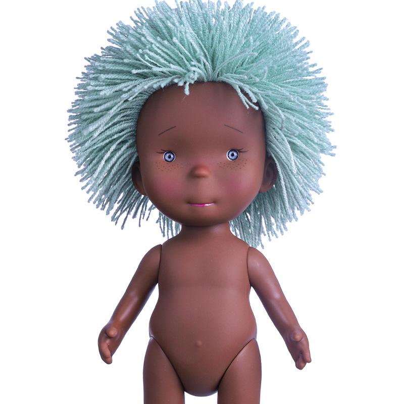 New Mia 24Cm Vinyl Naked Dolls With Movable Joints Waldorf Diy Custom Play Dolls For Kids Pretend Play Handmade Craft Toys