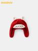 DUUDUU Chinese Style Red Festive 2025 Infant Hat - Class A, Warm, Windproof, Thickened