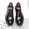 Men'S Korean Version Trendy Shoes Business Dress Pointed Breathable Youth British Casual Leather Shoes 28566-G