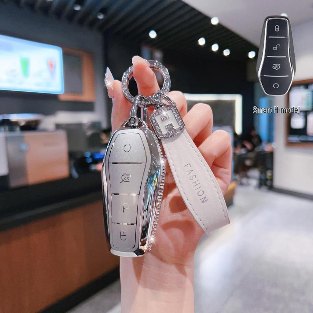 BYD Song Plus/Pro/Max EV Schlüsselschutzhülle mit Schnalle