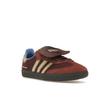 Wales Bonner x Adidas Samba Nylon Fox Brown Unisex Sneakers Sandy-Beige Lucky-Blue IE0579