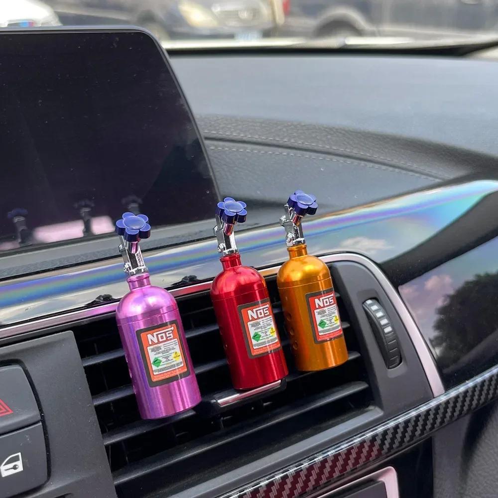 Heißer Verkauf Auto Lufterfrischer NOS Stickstoffflasche Lüftungsschlitz Aromatherapie Auto Aroma Auslass Parfüm Aromatisierung Düfte Zubehör