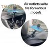 2Pcs Car Vent Mini Drum Crash Cymbal for Car Vent Car Dashboard Percussion Turn Your Ride Into A Rhythm Zone Drummer Car Accessory