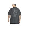 Nike Sportswear Snake Welcoming Series Loose Fit Printed Casual Embroidered Soft Short Sleeve T-Shirt Men Tops Coal-Black HJ0615060