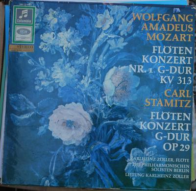 LP Record WOLFGANG AMADEUS MOZART CARL STAM Fltenkonzert In Nr. 1 GDur KV 313 SMC91468 Columbia Germany Classical Used