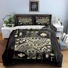 Playing card design. Bedding Duvet cover sets Duvet covers Pillowcases gifts (1 * Duvet Cover 2 * Pillowcases, without duvet insert)