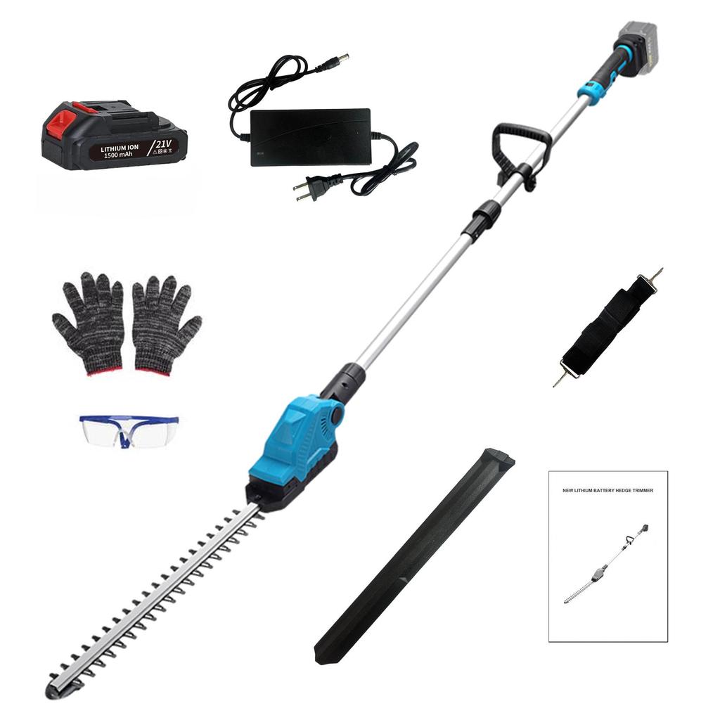 Introducing the 2026 High-Power Telescopic Electric Hedge Trimmer with Rechargeable Lithium Battery.