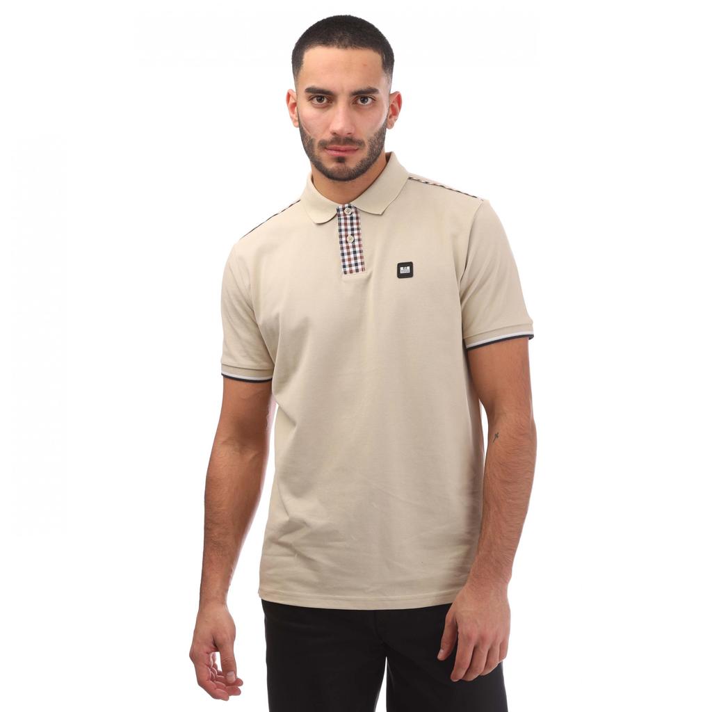 Weekend Offender Herren Teresina Polohemd mit Karobesatz