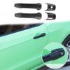 2pcs Door Handle Cover Trim Carbon Fiber For Ford Mustang 2004-2014 Exterior