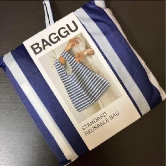 

BAGGU Standard Eco-Friendly Bag -Stripe