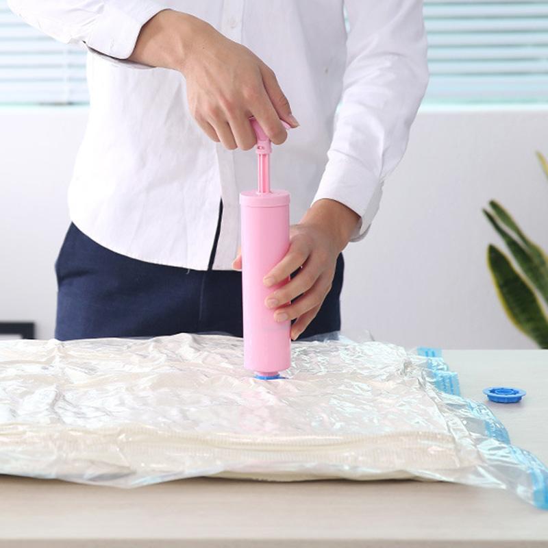 3/5 Stück Vakuum-Aufbewahrungsbeutel für Kleidung, Bettwäsche, platzsparende Beutel, Aufbewahrungsvakuumbeutel, faltbare, komprimierte Organizer-Tasche