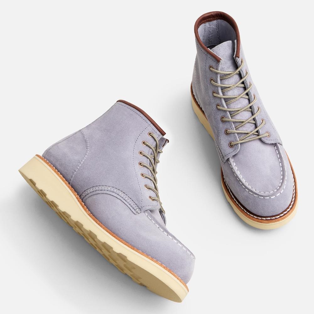 Redwing (Women'S) 6-Inch Moc Toe 3300 - Lavender Abilene