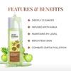 Just Herbs Brightening Face Wash with Vitamin C Amla & Liquorice Root for Men & Women | Hydrates Skin, Reduces Hyperpigmentation & Maintains pH L