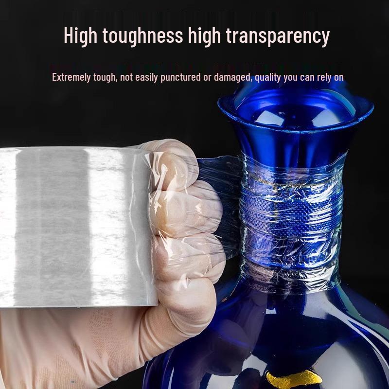 Wine Bottle Heat Shrink Sealing Film - Leak-Proof Preservation for Baijiu and Aged Wine.