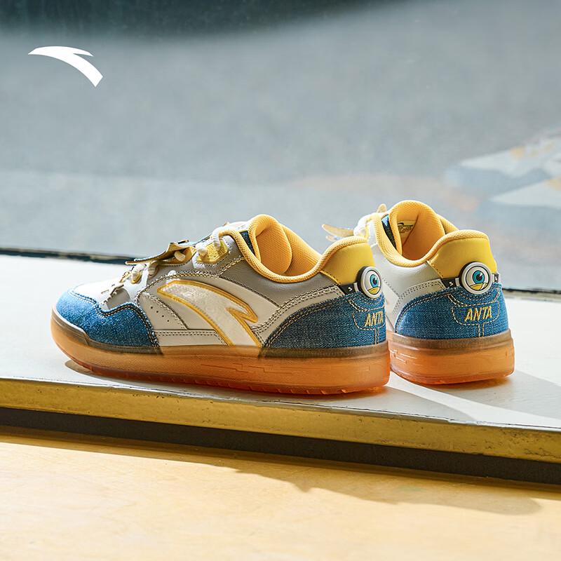 Anta Minions Collaboration Color-Blocked Skate Shoes 9