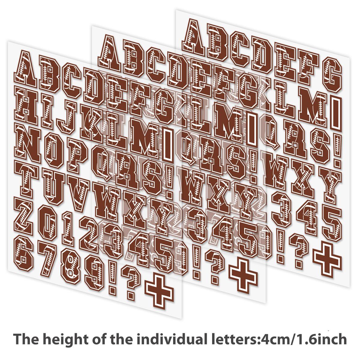 

Набір для креативного алфавіту Термонаклейка на одязі Parches Ropa Diy Heat Press Appliqued Clothes Stickers Iron On Transfer