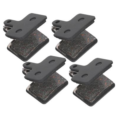4Pair Mountain Bicycle Brake Pad Disc Brake Oil Brake Metal Brake Lining Resin with Pin
