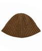 SK8ER ROCK Tone On Tone Cross Beanie ((Camel))
