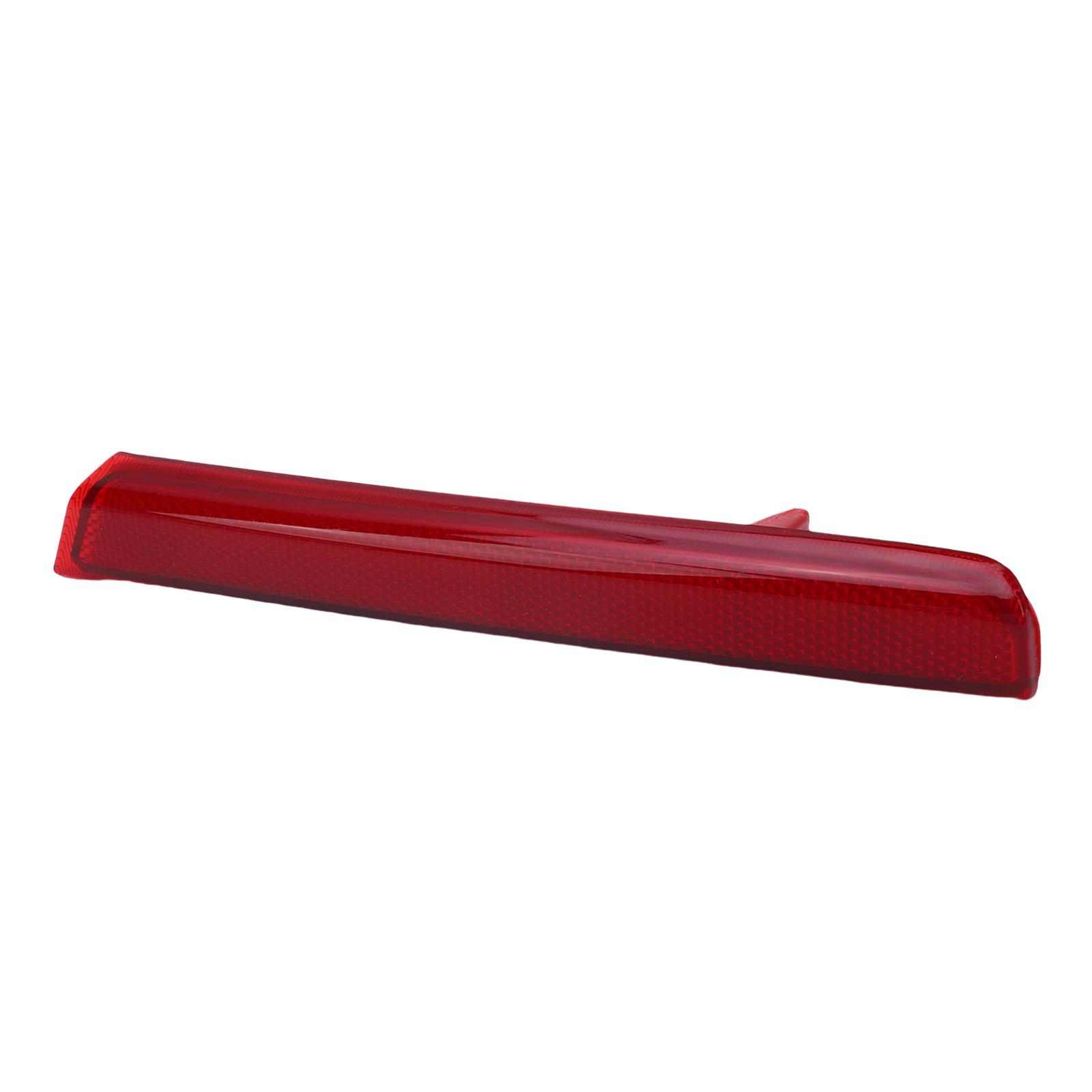Rear Side Bumper Reflector Replacement for MDX 20102013 Buckle Installation ABS Red Rear Bumper