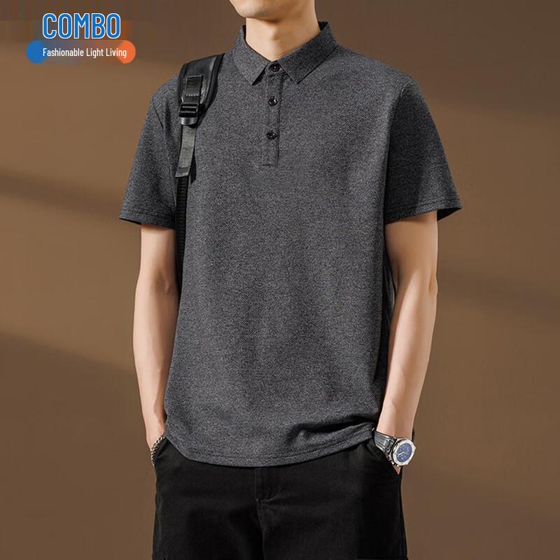 

Kangbo Men s Short Sleeve Polo Shirt M