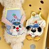 Lightweight Dog Dress With 3D Cartoon Character Applique Small Breeds Like Teddy Poodle Chihuahua