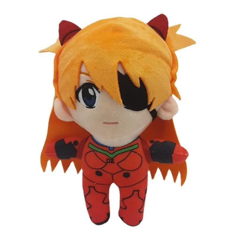 20cm Nowa Pluszowa Ayanami Rei Asuka Langley Soryu Pluszowa Rei Wypchana Ray Japońskie Anime Kawaii Urocze Kreskówkowe Zabawki Lalki Prezent do Łóżka