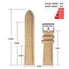 Hemsut 20mm Watch Band for Men, Military Canvas Watch Band, Quick Release Watch Strap, Fabric Sports Replacement