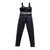 Y9002 Summer Women's Fashion Yoga Sport Leisure Two-Piece Set