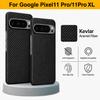 For Google Pixel 11 Pro / 11 Pro XL Magnetic 600D/1500D Real Aramid Fiber Case Ultra-Light Carbon Fiber Protective Back Cover