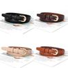 Womens Wide Pu Leather Belt With Metal Buckle For Fashion And Commuting Outfits