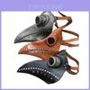 Máscara Steampunk Doutor Schnabel Látex Bico de Pássaro Acessório de Fantasia de Halloween Para Cosplay