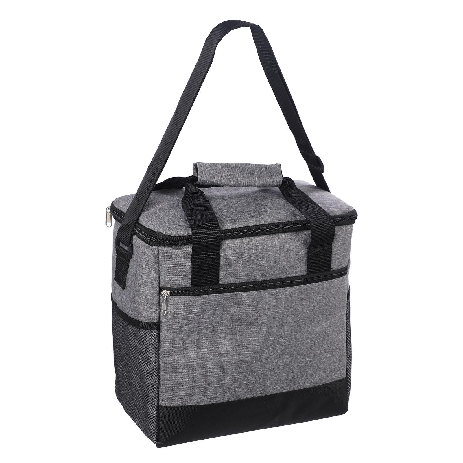 

Insulated Lunch Bag Oxford Cloth Foldable Thermal Cooler Leakproof Cooler Bag for Lunch Picnics