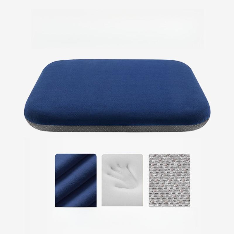 Practical Sponge Office Chair Cushion Resilient Removable Student Seat Cushion Non-slip Breathable Chair Cushion School