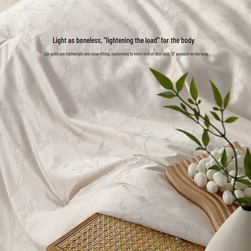 Mercury Home Textiles 100% Mulberry Silk Winter Quilt