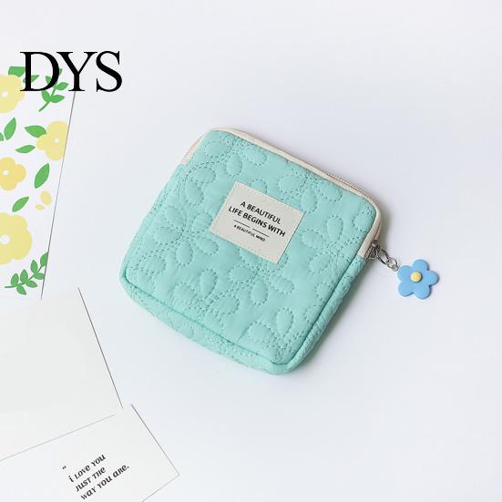 Coin Purse Fashion Women Small Cosmetic Bag Mini Pouch Zipper Compact Closure Lightweight Portable Travel Accessory Storage Container