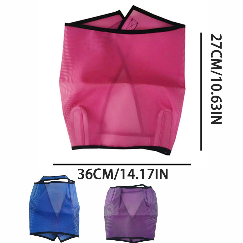 Polyester Durable Horse Face Mask With Unique Leopard Pattern For Reliable Insect