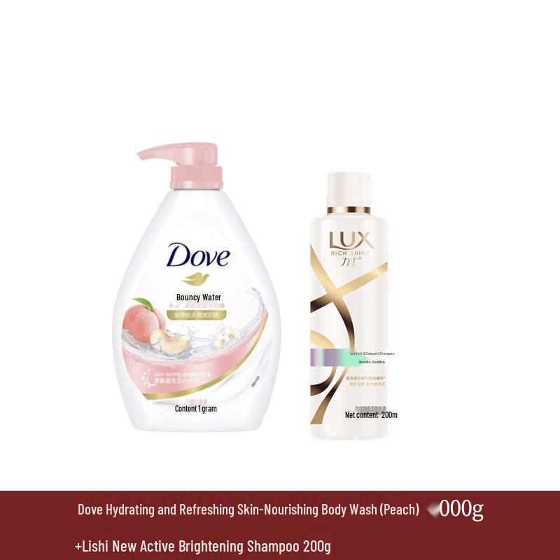 Набор Dove Гель для душа и Шампунь Персик