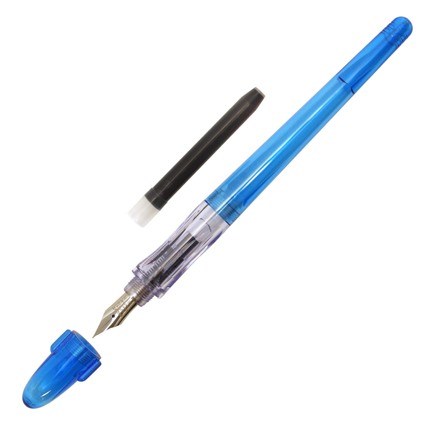 Pilot Fountain Calligraphy Extra Fine Tip Light Pen, Pen, [Clear Blue] P-FP-60R-TLBEF синий