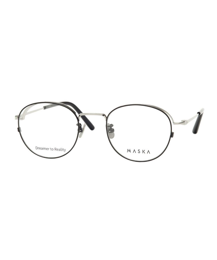 Maseuka Plate 48 02B Platte 48 Silver Black