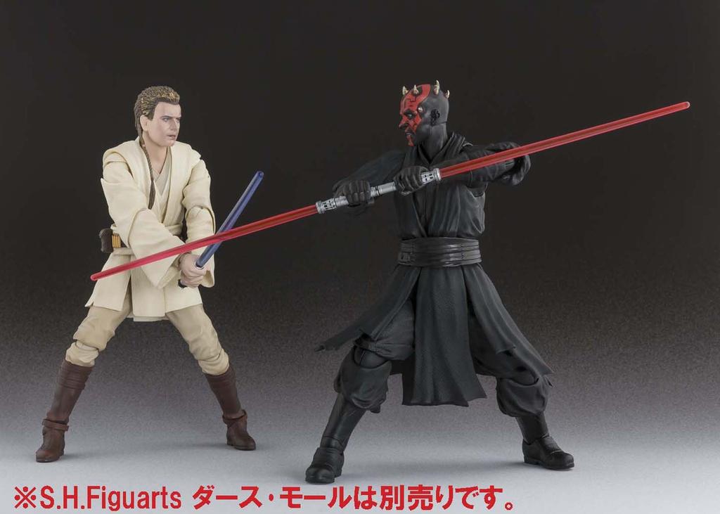 TAMASHII NATIONS Star Wars Kenobi 155mm malowana ruchoma figurka SHFiguarts Obi-Wan (Odcinek I) Około. ABS i PCV