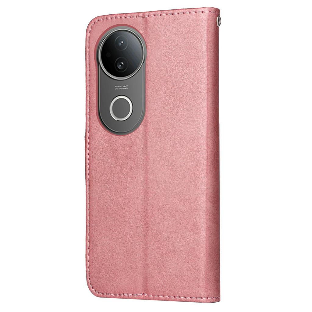 Etui portfelowe z klapką z PU skóry na telefon vivo S20 5G